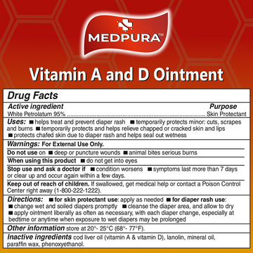 Medpura  Oi 95%  113Gm Vita  A&D