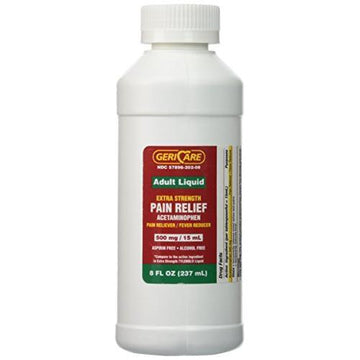McKesson Brand Pain Relief 500 Mg Strength Liquid 8 Oz., 24BT/CS