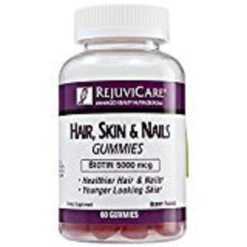 RejuviCare Biotin 2000 Mcg Gummies, Berry Flavor