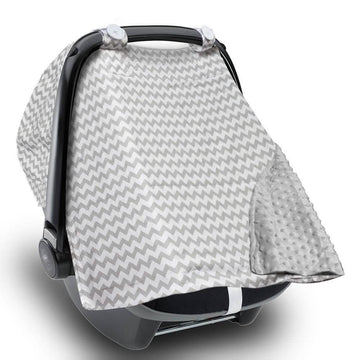 2-in-1 Baby Blanket Car Seat Cover and Nursing Blanket