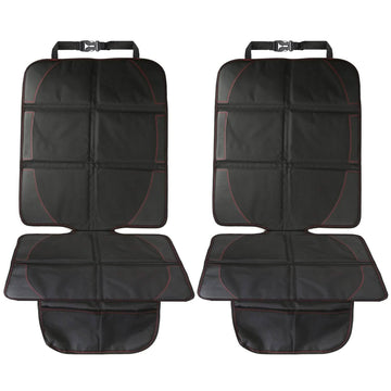 2-Pack: Car Seat Protector Cushion Mat Pad with Thick Padding