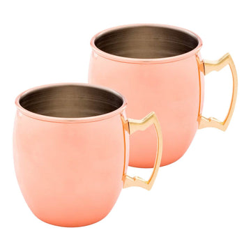 2-Pack: Moscow Mule Copper Mug
