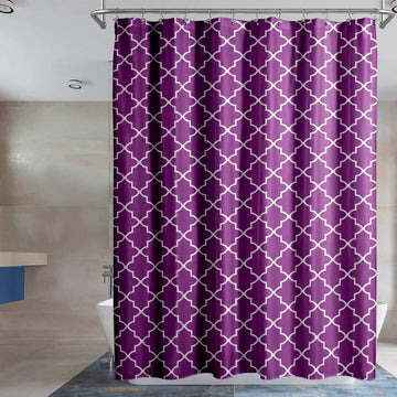 2-Pack: Water-Proof Printed Peva Shower Curtain