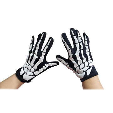 2-Pair: Funny Bones Glow In The Dark Gloves