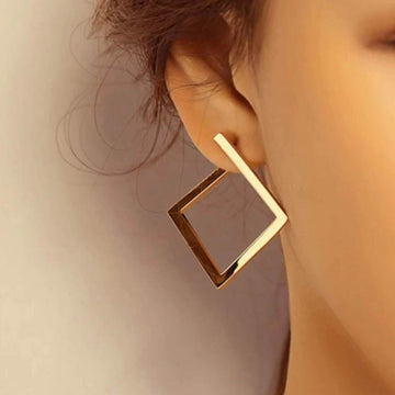 2-Pairs: Minimalist Geometric Drop Earrings