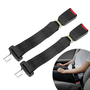 2-Piece: Universal 14” Car Seat Belt Extender