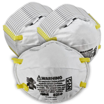 20-Pack: 3M Personal Protective Equipment 8210 Particulate Respirator