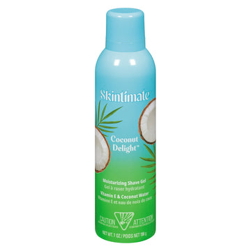 Skintimate  Moisturizing Coconut Delight Shave Gel  7 Oz