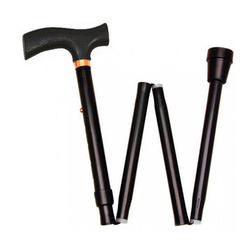 Drive Medical Heavy Duty Folding Cane Lightweight Adjustable With T Handle