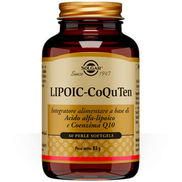 Solgar Nutri-Nano CoQ-10, Alpha Lipoic Acid, 60 Softgels