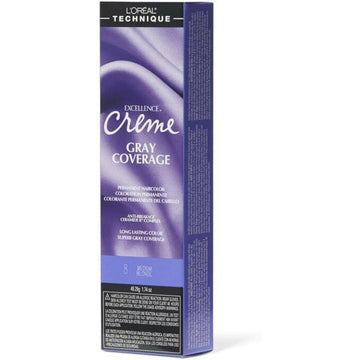 L'Oreal Excellence By Permanent Creme Hair Color 8 MEDIUM BLONDE