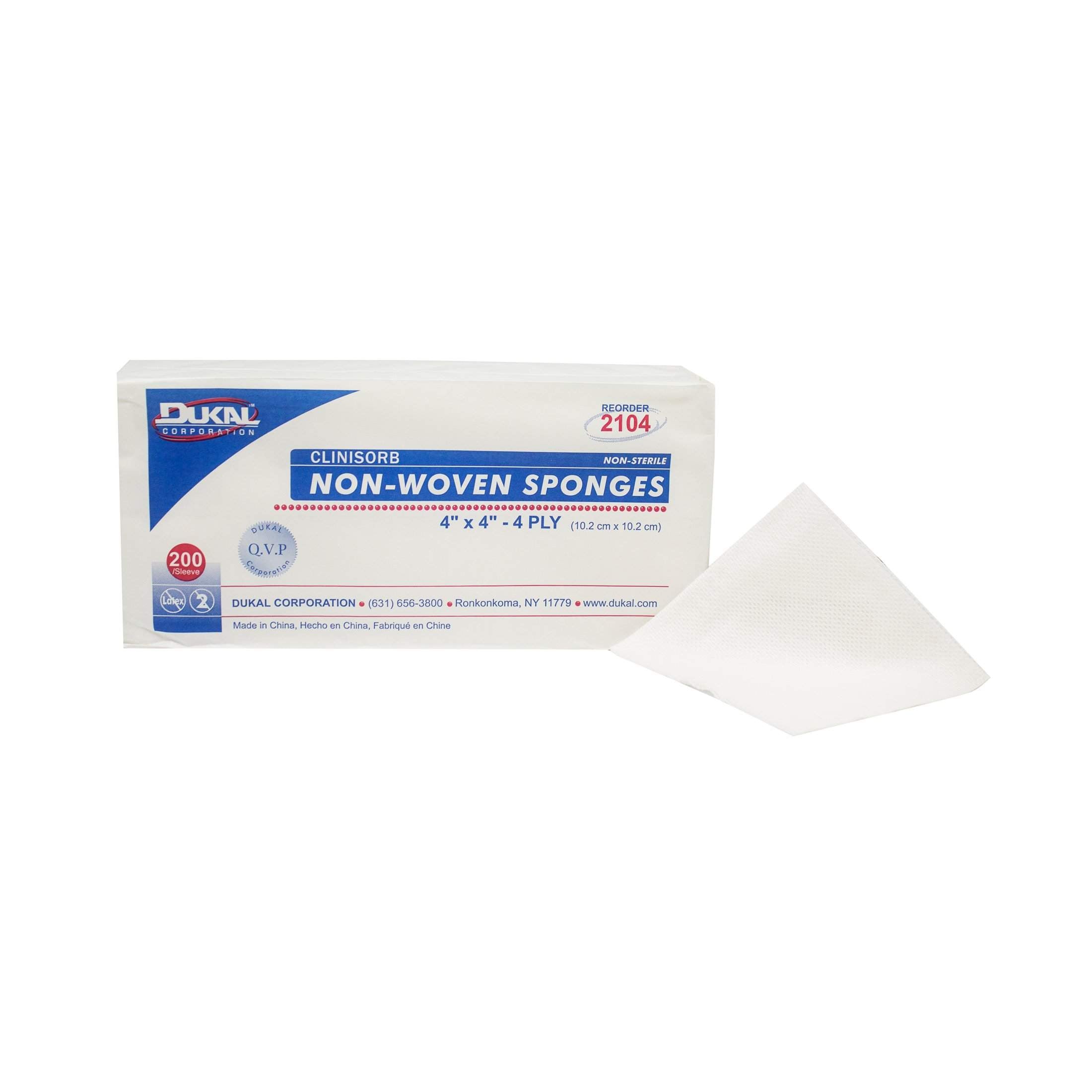 Dukal Gauze 4 Ply Ns 4X4″ 200 Sponges