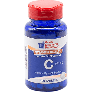 Silver Rod Pharmacy GNP Vitamin C 500 MG - 100 Tablets