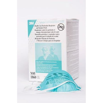 3M 1860-Bx N95 Particulate Respirator & Surgical Mask