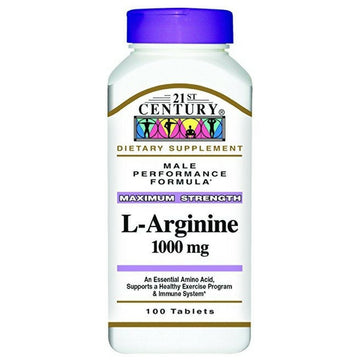 21st Century L-Arginine 1000 Mg Maximum Strength Tablets