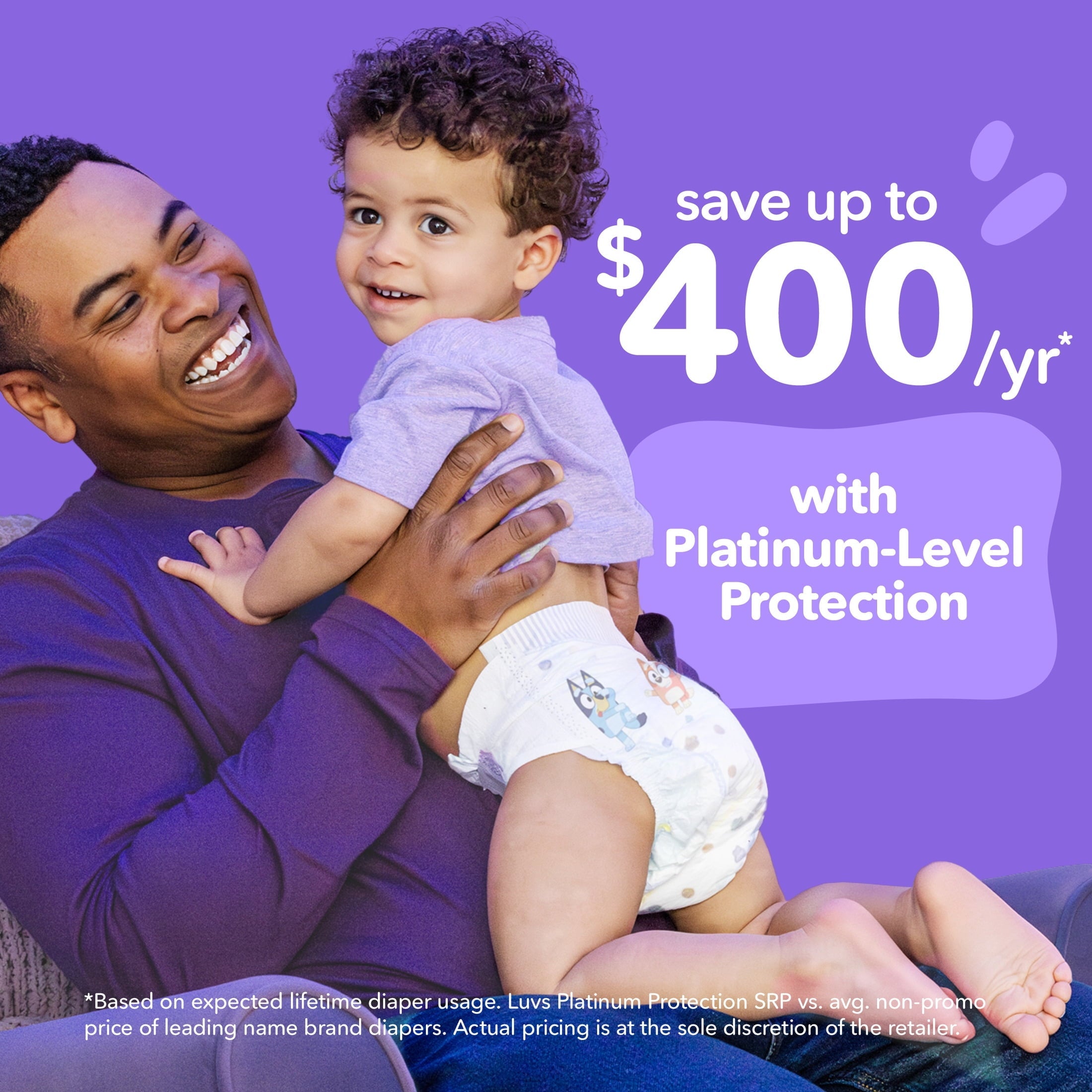 Luvs Platinum Protection Baby Diapers, Size 6, 120 Count