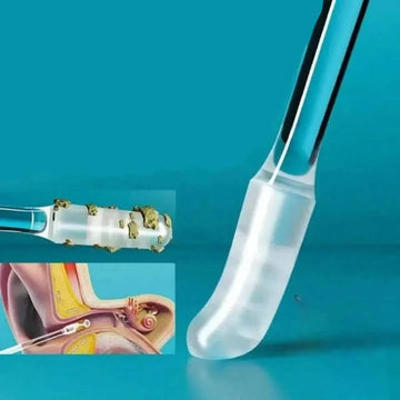 24-Pack: Soft Silicone Disposable Adhesive Ear Cleaning Sticks