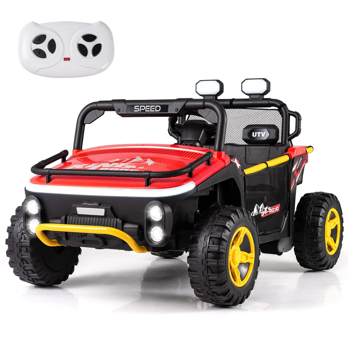 24V Ride on Toy for Kids 2 Seater Ride on Truck Car with Horn Music Story