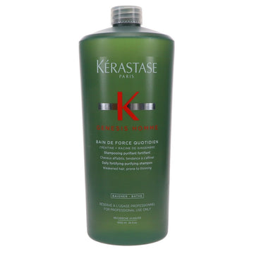 Kerastase Genesis Homme Bain De Force Quotidien Shampoo 33.8 Oz