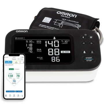 Omron 10 Series Wireless Upper Arm Blood Pressure Monitor, Multi-User – Each