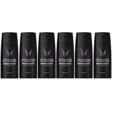 AXE Deodorant Bodyspray, Excite, 48 H High Definition Scent 4 Oz