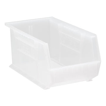 Quantum Storage Systems Ultra Series Stack And Hang 7.2 Gal. Bin In Clear