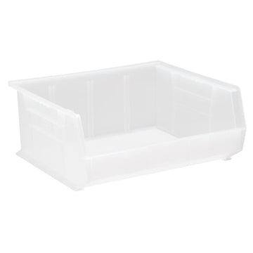 Quantum Storage Systems Ultra Series Stack And Hang 8.9 Gal. Bin In Clear