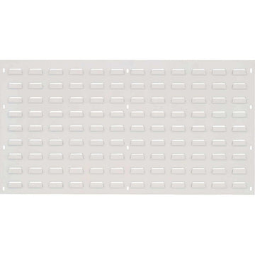 Quantum Storage Systems 36 In. White Louvered Panel Rack Oyster