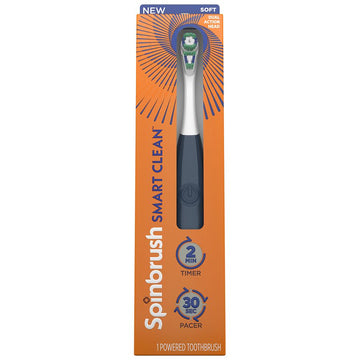 Spinbrush™ Smart Clean Powered Toothbrush – Soft Bristles