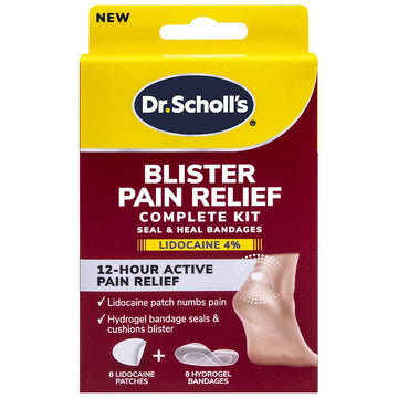Dr. Scholl's® Blister Pain Relief Complete Kit with Lidocaine
