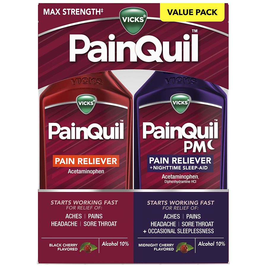 Vicks Pain Reliever/Pain Reliever Pm Pack