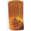 Precise Pak 20 Dram Amber Plastic Rx Vials with Screw-Loc Caps – 180 Count Case