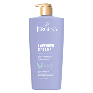 Jergens Lavender Dreams Scented Body Lotion 14 Oz