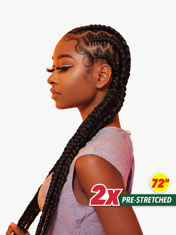 Sensationnel X-Pression 2X Pre-Stretched Braiding Hair 72" – #27