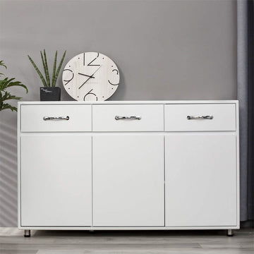 3 Drawer Sideboard Buffet Storage Cabinet