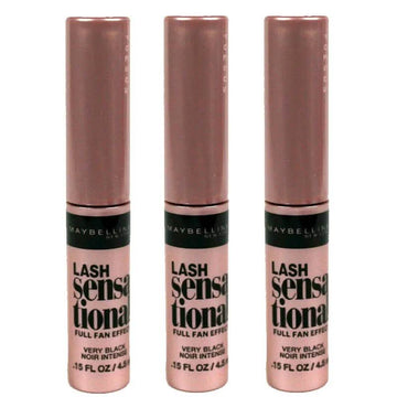 3-Pack: Maybelline Lash Sensational Intense Mini Mascara