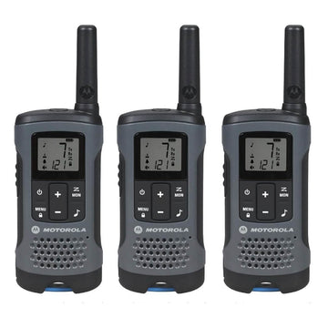 3-Pack: Motorola Solutions, Portable FRS, T200TP Talkabout Two-Way Radios (Refurbished)