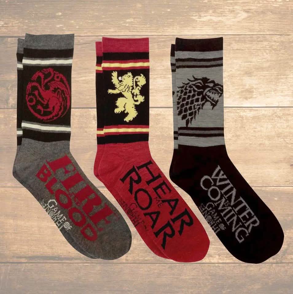 3-Pair: Game of Thrones Houses Box and Targaryen Box