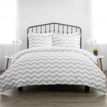 3-Piece: Arrow Patterned Duvet Cover Set