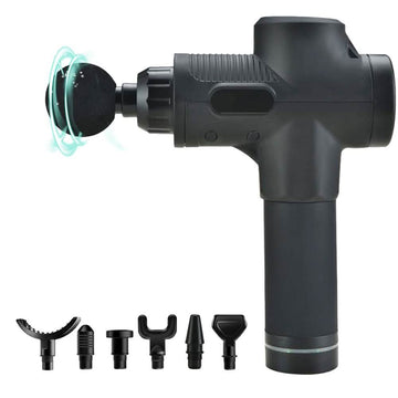 30 Speed Deep Tissue  Ultra-Quiet Muscle Massage Gun with 7 Heads