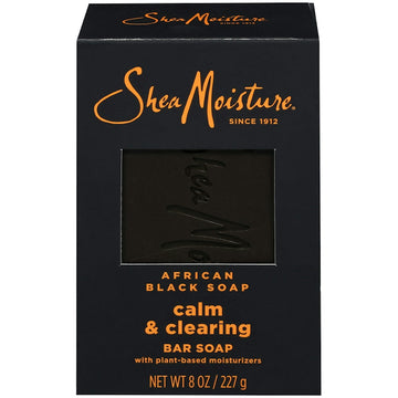 Shea Moisture African Black Bar Soap With Butter 8 Oz