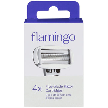 Flamingo 4X Five-blade Razor Cartridges