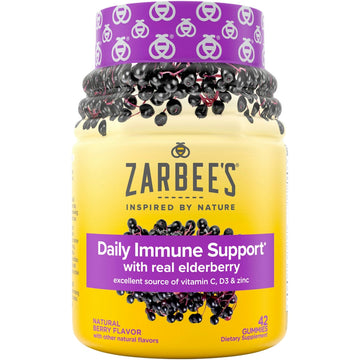 Zarbee's® Daily Immune Support – Real Elderberry Gummies