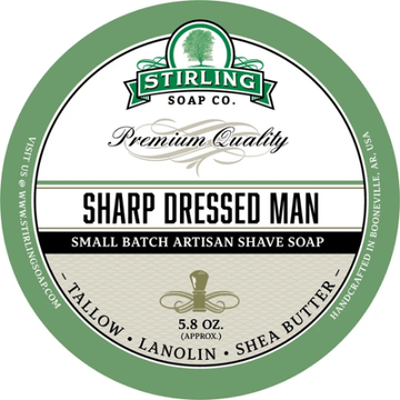 Stirling Soap Co. Sharp Dressed Man Shaving Collection