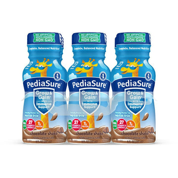 PediaSure Grow & Gain Kids' Nutritional Shake, Chocolate - 8 fl oz, 6 Count