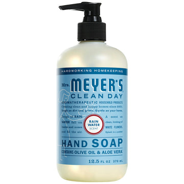 Mrs. Meyer's Clean Day Liquid Hand Soap, Rain Water Scent - 12.5 Fl Oz