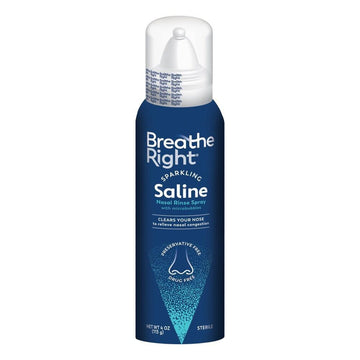 Breathe Right Sparkling Salane Nasal Rinse Spray