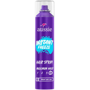 Aussie Instant Freeze Maximun Hold 4 Hair Spray 10 Oz