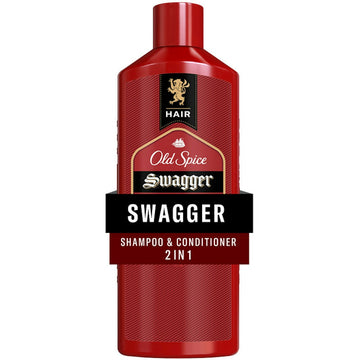 Old Spice Swagger 2in1 Shampoo & Conditioner For Men, 13.5 Fl Oz