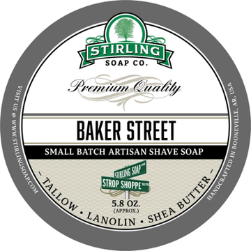 Stirling Soap Co. Baker Street Shaving Collection